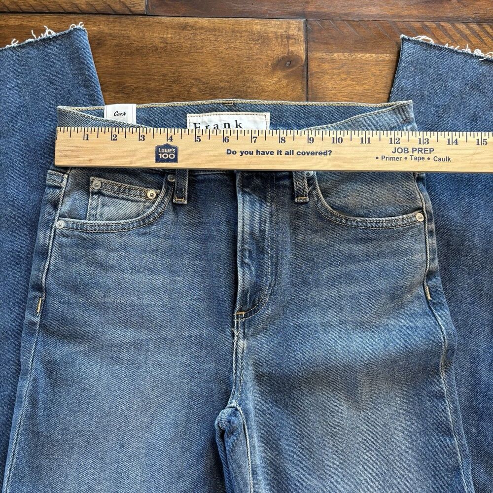 FRANK & EILEEN Cork Everyday Jeans Medium Everyday Blue SZ 25 - Picture 2 of 9